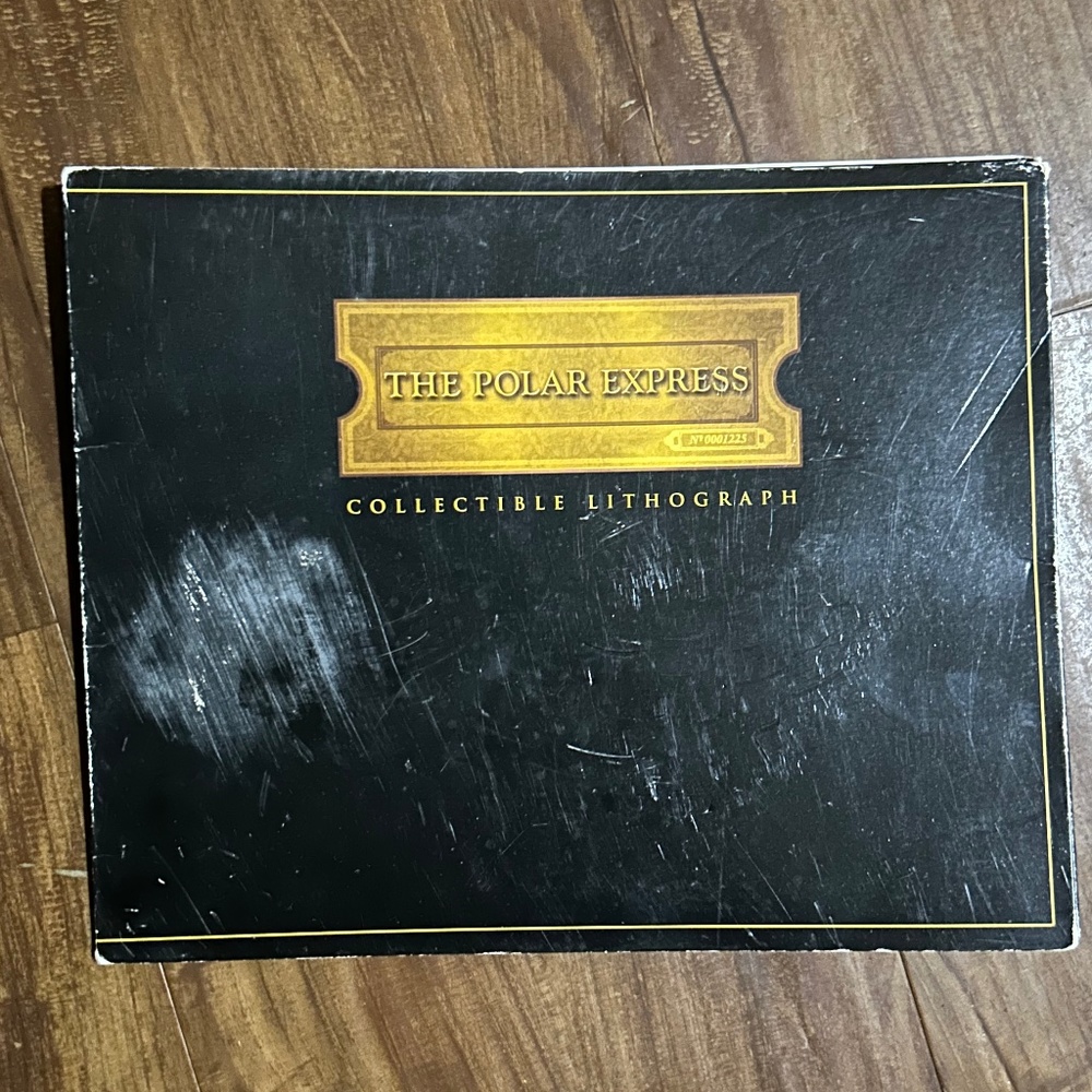 The Polar Express lithograph